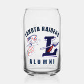 Lakota Alumni Blikvorm Glas (Voorkant)