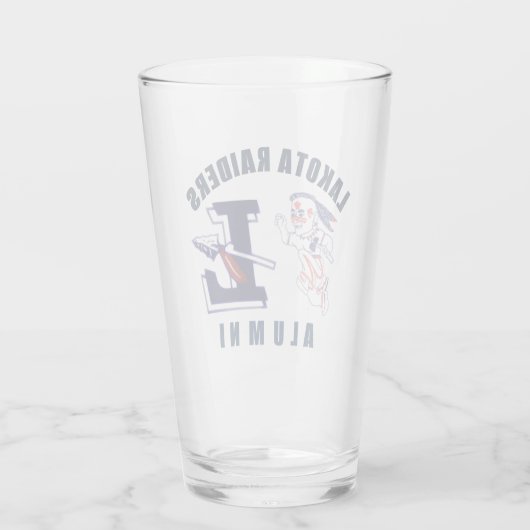 Lakota Alumni Glas (Achterkant)