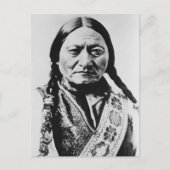 Lakota Chief Surrender: Sitting Bull Fort Buford Briefkaart (Voorkant)