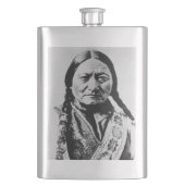 Lakota Chief Surrender: Sitting Bull Fort Buford Flacon (Voorkant)