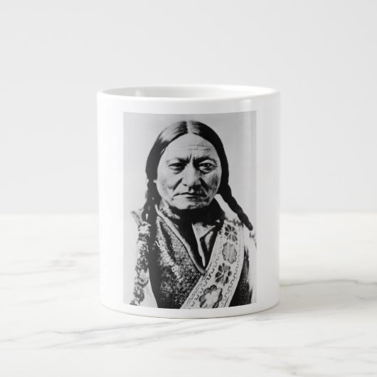 Lakota Chief Surrender: Sitting Bull Fort Buford Grote Koffiekop (Voorkant)