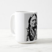 Lakota Chief Surrender: Sitting Bull Fort Buford Koffiemok (Voorkant links)