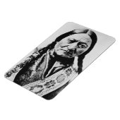 Lakota Chief Surrender: Sitting Bull Fort Buford Magneet (Linkerzijde)