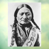 Lakota Chief Surrender: Sitting Bull Fort Buford Raamsticker (Vel 3)