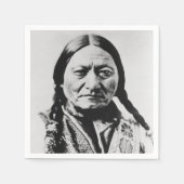 Lakota Chief Surrender: Sitting Bull Fort Buford Servet (Voorkant)