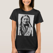 Lakota Chief Surrender: Sitting Bull Fort Buford T-shirt (Voorkant)