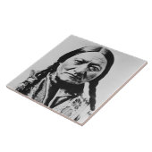 Lakota Chief Surrender: Sitting Bull Fort Buford Tegeltje (Zijkant)