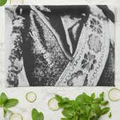 Lakota Chief Surrender: Sitting Bull Fort Buford Theedoek (Gevouwen)