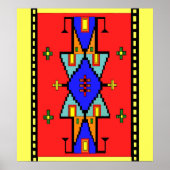 Lakota Dreams Blanket Design Poster (Voorkant)