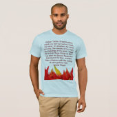 lakota gebed mannen shirt (Voorkant volledig)