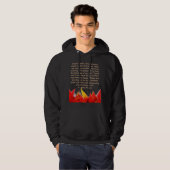 lakota gebeden mannen hoodie (Voorkant volledig)