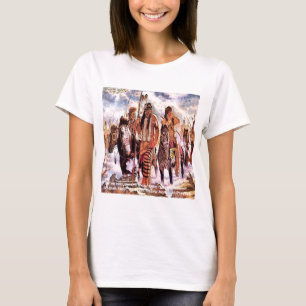 Lakota Indiaanse Natuurspreuk T-shirt