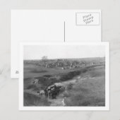 Lakota Indiaas kamp op de witte klei Briefkaart (Voorkant / Achterkant)