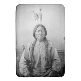Lakota leider Sitting Bull Indiaanse Indiaan Badmat