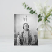 Lakota leider Sitting Bull Indiaanse Indiaan Briefkaart (Staand voorkant)