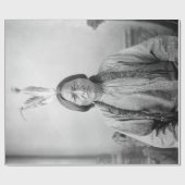 Lakota leider Sitting Bull Indiaanse Indiaan Cadeaupapier (Vlak)
