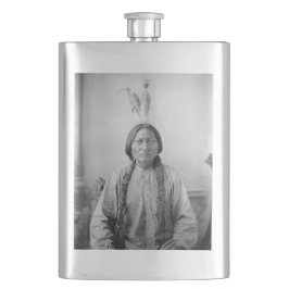 Lakota leider Sitting Bull Indiaanse Indiaan Flacon