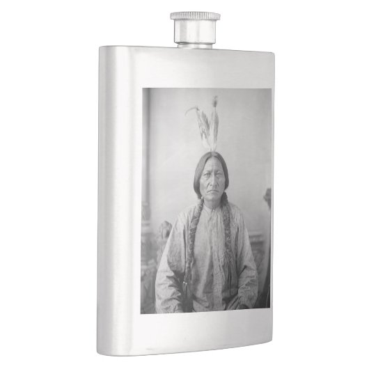 Lakota leider Sitting Bull Indiaanse Indiaan Flacon (Rechts)