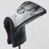 Lakota leider Sitting Bull Indiaanse Indiaan Golfheadcover (3/4 voorkant)