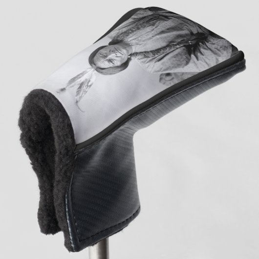 Lakota leider Sitting Bull Indiaanse Indiaan Golfheadcover (3/4 voorkant)