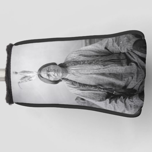 Lakota leider Sitting Bull Indiaanse Indiaan Golfheadcover (Voorkant)