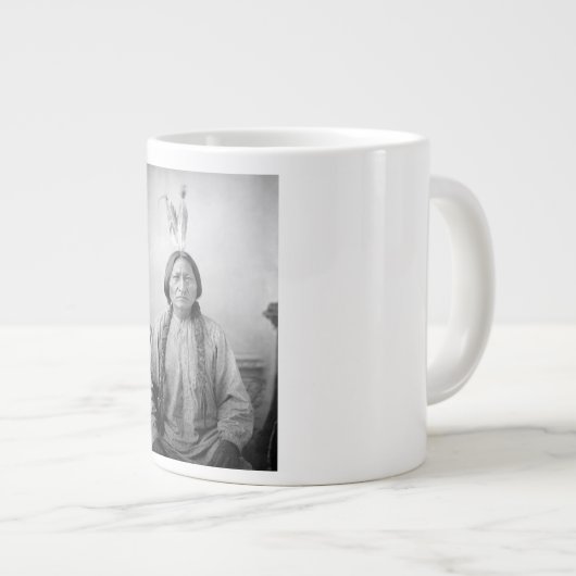 Lakota leider Sitting Bull Indiaanse Indiaan Grote Koffiekop (Voorkant rechts)