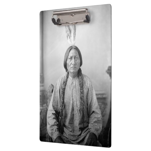Lakota leider Sitting Bull Indiaanse Indiaan Klembord (Links)