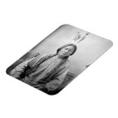 Lakota leider Sitting Bull Indiaanse Indiaan Magneet (Linkerzijde)