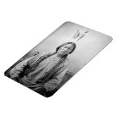 Lakota leider Sitting Bull Indiaanse Indiaan Magneet (Linkerzijde)