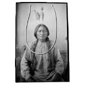 Lakota leider Sitting Bull Indiaanse Indiaan Medium Cadeauzakje (Voorkant)