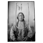 Lakota leider Sitting Bull Indiaanse Indiaan Medium Cadeauzakje (Achterkant)