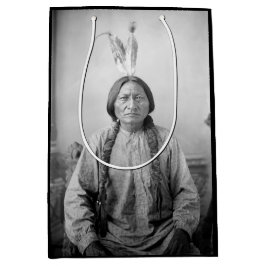 Lakota leider Sitting Bull Indiaanse Indiaan Medium Cadeauzakje