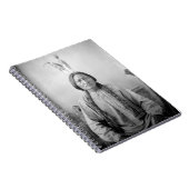 Lakota leider Sitting Bull Indiaanse Indiaan Notitieboek (Rechterzijde)