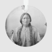 Lakota leider Sitting Bull Indiaanse Indiaan Ornament (achterkant)