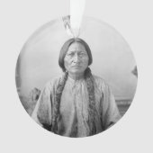Lakota leider Sitting Bull Indiaanse Indiaan Ornament (voorkant)