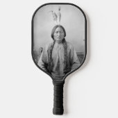Lakota leider Sitting Bull Indiaanse Indiaan Pickleball Paddle (Achterkant)