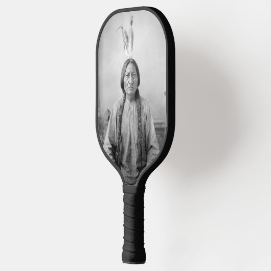 Lakota leider Sitting Bull Indiaanse Indiaan Pickleball Paddle (Links)