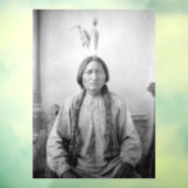 Lakota leider Sitting Bull Indiaanse Indiaan Raamsticker (Vel 3)