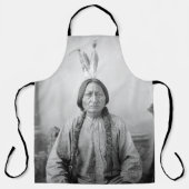 Lakota leider Sitting Bull Indiaanse Indiaan Schort (Voorkant)