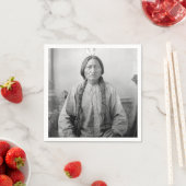 Lakota leider Sitting Bull Indiaanse Indiaan Servet (Insitu)