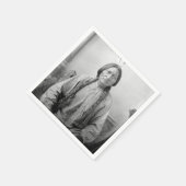 Lakota leider Sitting Bull Indiaanse Indiaan Servet (Hoek)