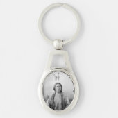 Lakota leider Sitting Bull Indiaanse Indiaan Sleutelhanger (Voorkant)