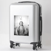 Lakota leider Sitting Bull Indiaanse Indiaan Sticker (Koffer)
