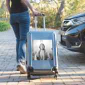 Lakota leider Sitting Bull Indiaanse Indiaan Sticker (Koffer Insitu)