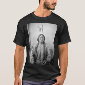 Lakota leider Sitting Bull Indiaanse Indiaan T-shirt (Voorkant)