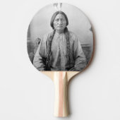 Lakota leider Sitting Bull Indiaanse Indiaan Tafeltennisbatje (Voorkant)