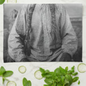 Lakota leider Sitting Bull Indiaanse Indiaan Theedoek (Gevouwen)