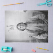 Lakota leider Sitting Bull Indiaanse Indiaan Tissuepapier (Craft)