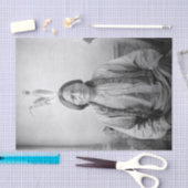 Lakota leider Sitting Bull Indiaanse Indiaan Tissuepapier (Craft)