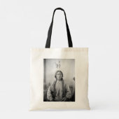 Lakota leider Sitting Bull Indiaanse Indiaan Tote Bag (Achterkant)